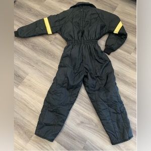 VTG JcPenney Snowmobile Apparel Snow Ski Winter Warm Suit Men's Size L No Hood